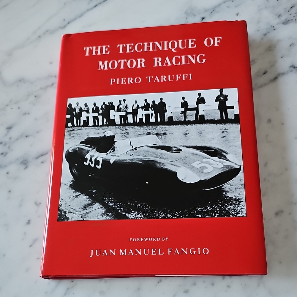 The Technique Of Motor Racing Hard Cover Book